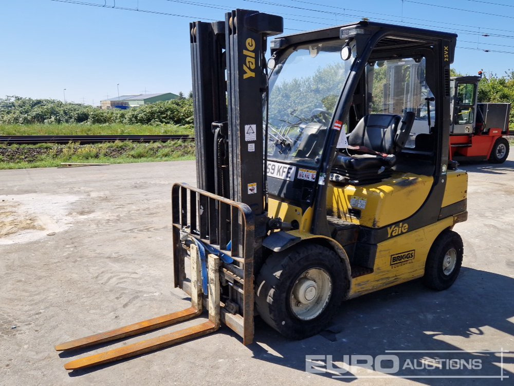2019 Yale GLP25VX - Villás targonca: 1 kép. 2019 Yale GLP25VX - Villás targonca: 1 kép.