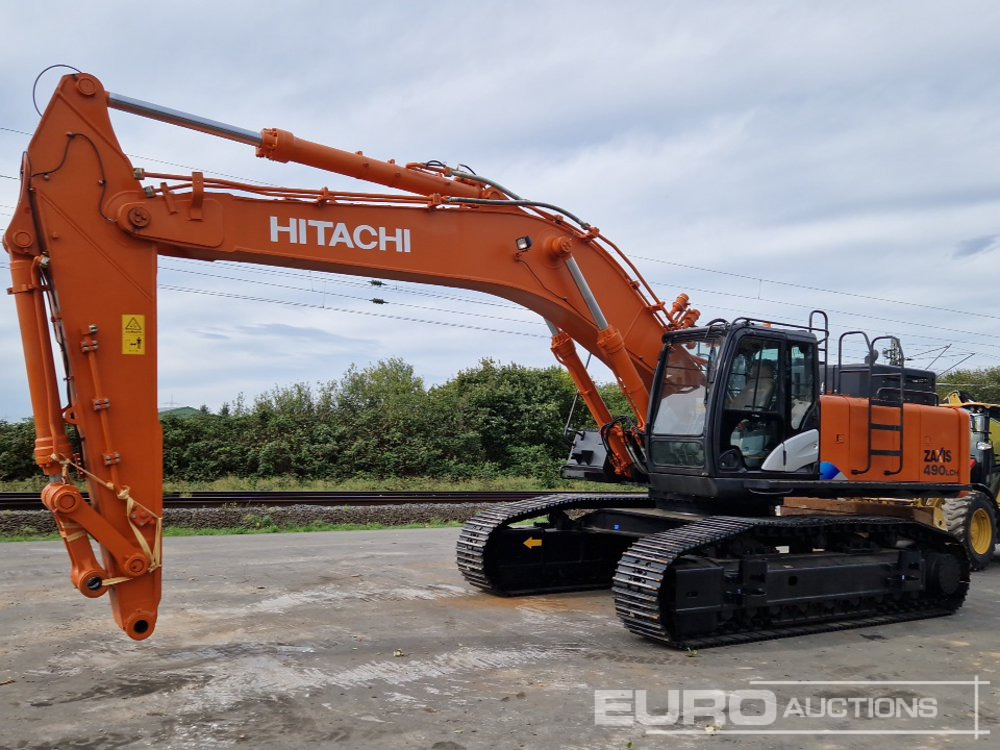 2020 Hitachi ZX490LCH-5A - Lánctalpas kotró: 2 kép. 2020 Hitachi ZX490LCH-5A - Lánctalpas kotró: 2 kép.