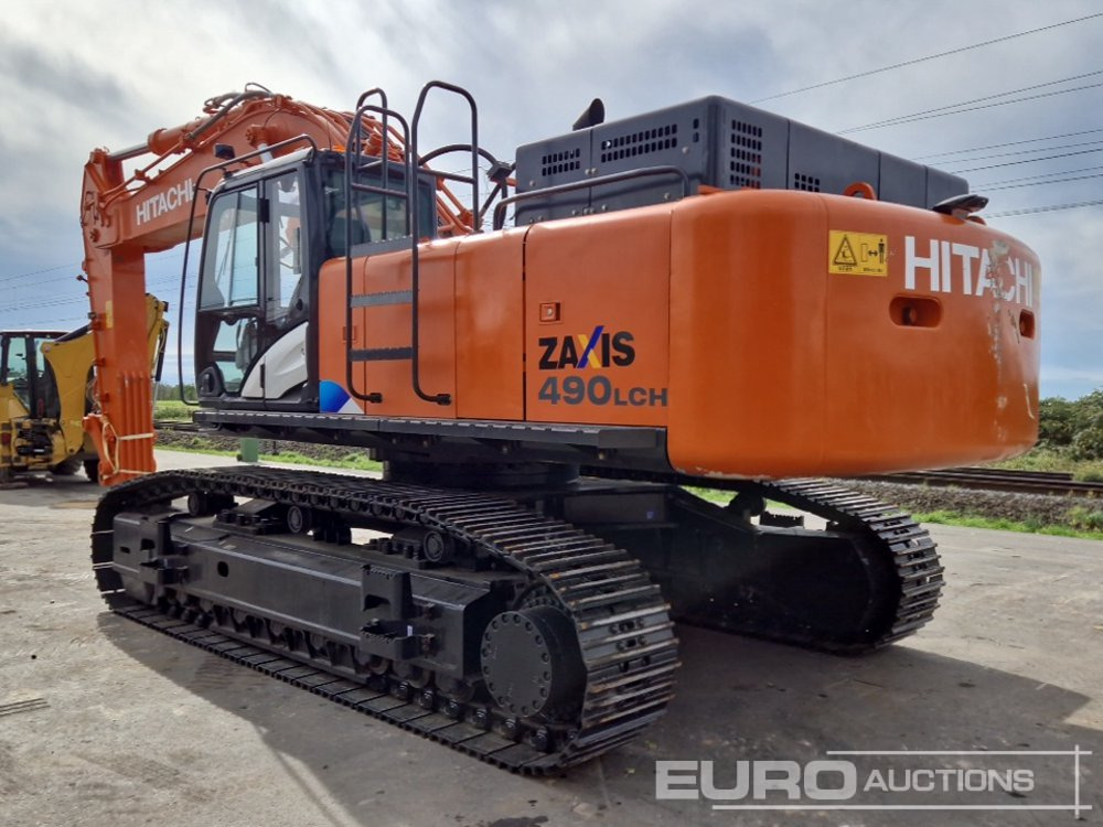 2020 Hitachi ZX490LCH-5A - Lánctalpas kotró: 5 kép. 2020 Hitachi ZX490LCH-5A - Lánctalpas kotró: 5 kép.