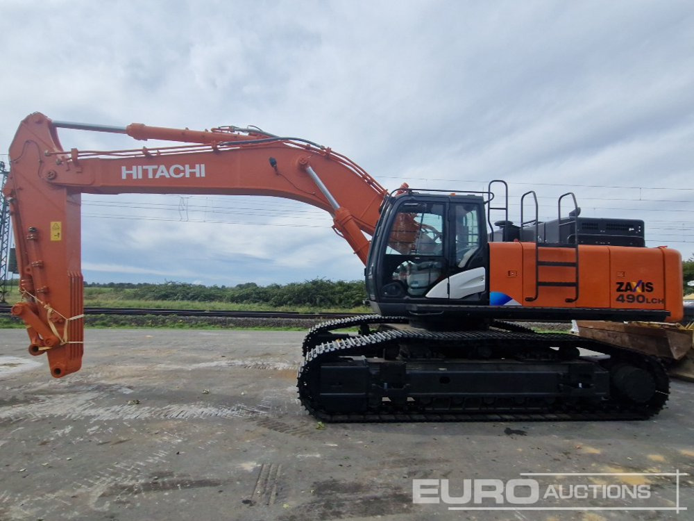 2020 Hitachi ZX490LCH-5A - Lánctalpas kotró: 4 kép. 2020 Hitachi ZX490LCH-5A - Lánctalpas kotró: 4 kép.