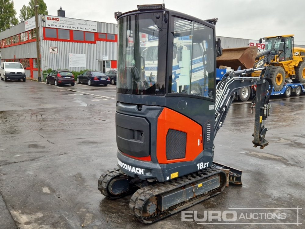 2022 Eurocomach 18ZT - Minikotró: 5 kép. 2022 Eurocomach 18ZT - Minikotró: 5 kép.