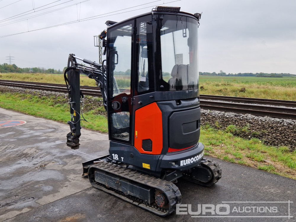 2022 Eurocomach 18ZT - Minikotró: 3 kép. 2022 Eurocomach 18ZT - Minikotró: 3 kép.
