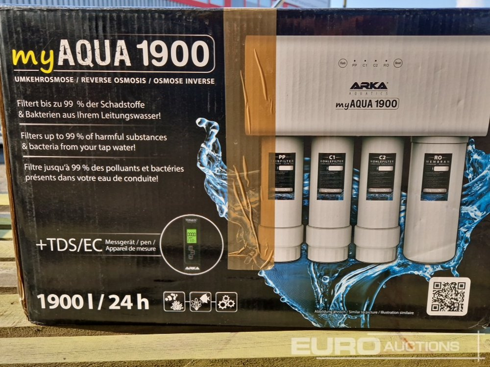 ARKA Myaqua 1900 Reverse Osmosis System - Építőipari berendezések: 4 kép. ARKA Myaqua 1900 Reverse Osmosis System - Építőipari berendezések: 4 kép.