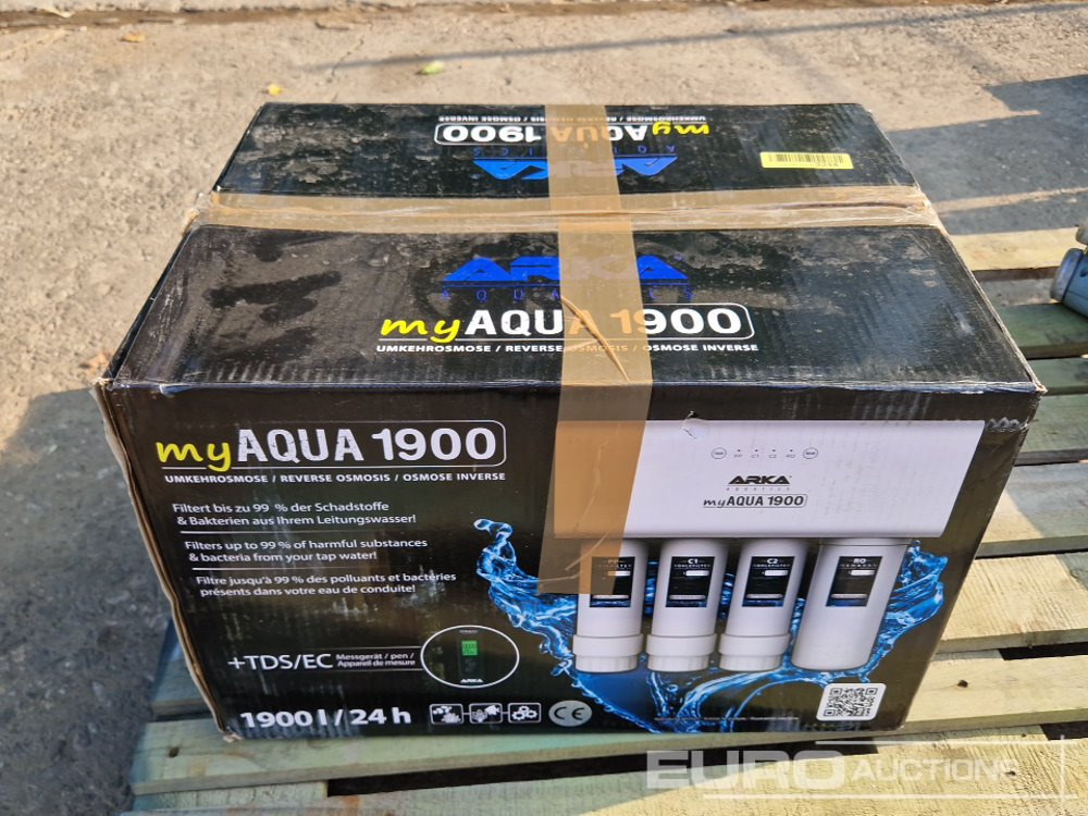 ARKA Myaqua 1900 Reverse Osmosis System - Építőipari berendezések: 2 kép. ARKA Myaqua 1900 Reverse Osmosis System - Építőipari berendezések: 2 kép.