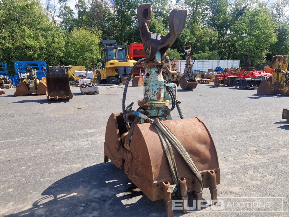 SMP Hydraulic Rotating Clamshell Bucket - Adapterek - Kotrógép: 3 kép. SMP Hydraulic Rotating Clamshell Bucket - Adapterek - Kotrógép: 3 kép.