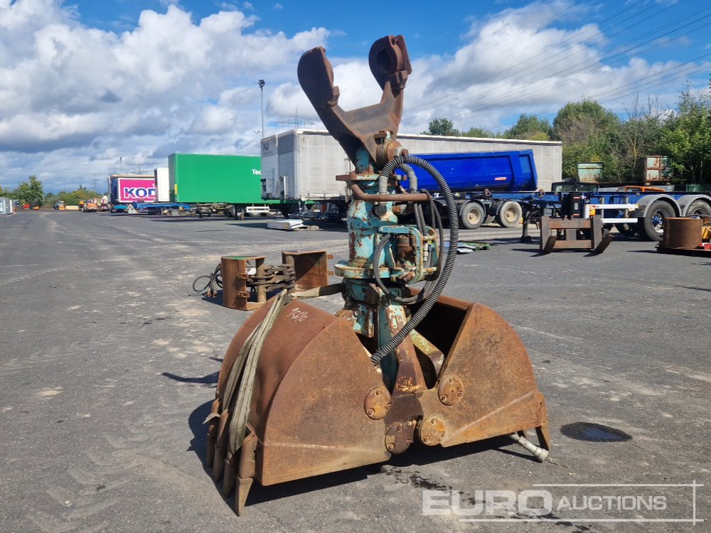SMP Hydraulic Rotating Clamshell Bucket - Adapterek - Kotrógép: 4 kép. SMP Hydraulic Rotating Clamshell Bucket - Adapterek - Kotrógép: 4 kép.