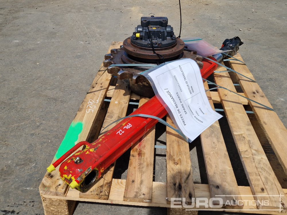 Pallet of Final Drive, Hydraulic Cylinder to suit Yanmar - Alkatrész - Kotrógép: 4 kép. Pallet of Final Drive, Hydraulic Cylinder to suit Yanmar - Alkatrész - Kotrógép: 4 kép.