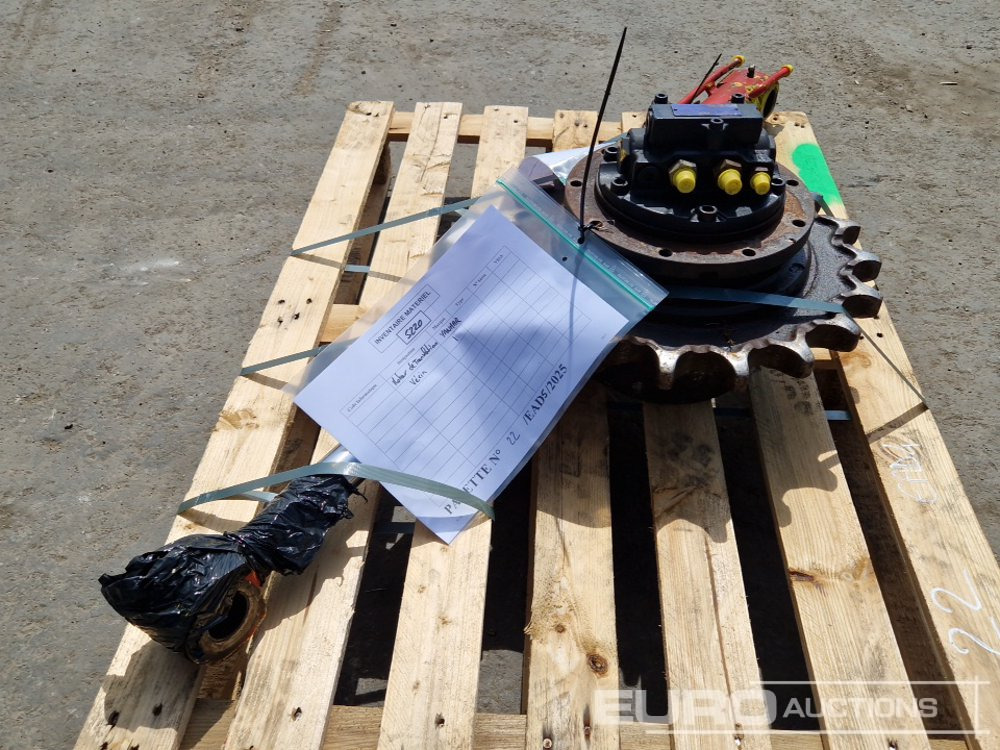 Pallet of Final Drive, Hydraulic Cylinder to suit Yanmar - Alkatrész - Kotrógép: 2 kép. Pallet of Final Drive, Hydraulic Cylinder to suit Yanmar - Alkatrész - Kotrógép: 2 kép.