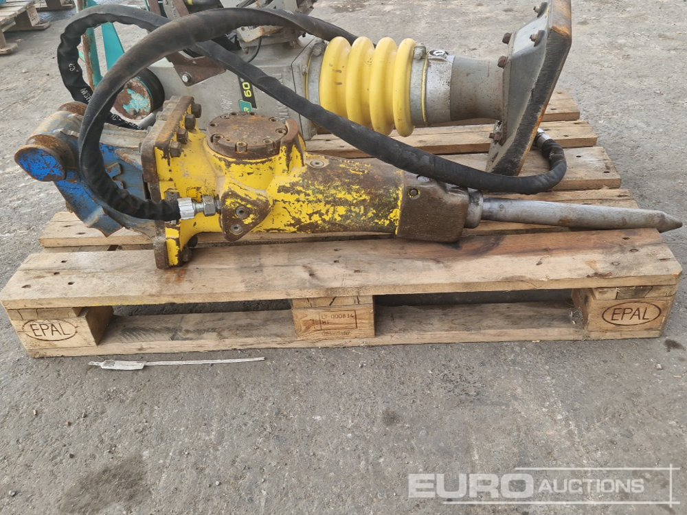 Aszfaltozó gép Ammann Compaction Rammer + Hydraulic Breaker, MORIN to suit Mini Excavator: 7 kép.