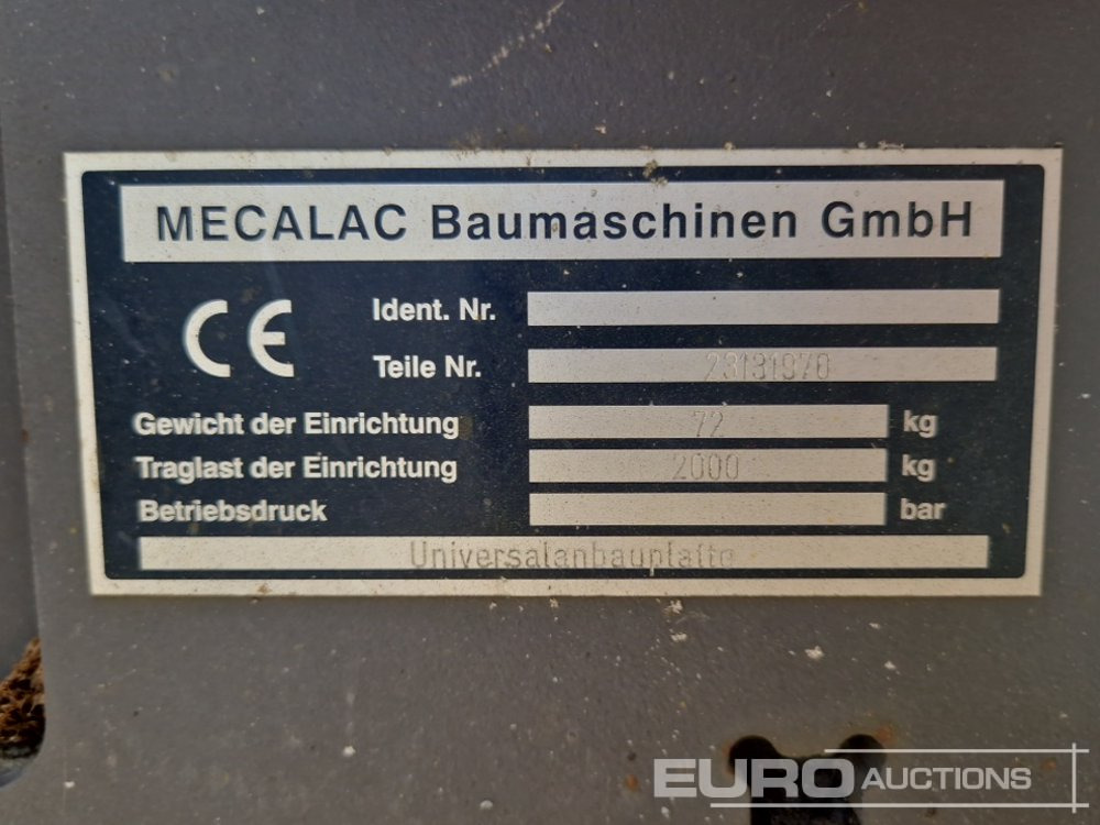 Anyagmozgató gép Loading Jib to suit Mecalac AS900: 7 kép.