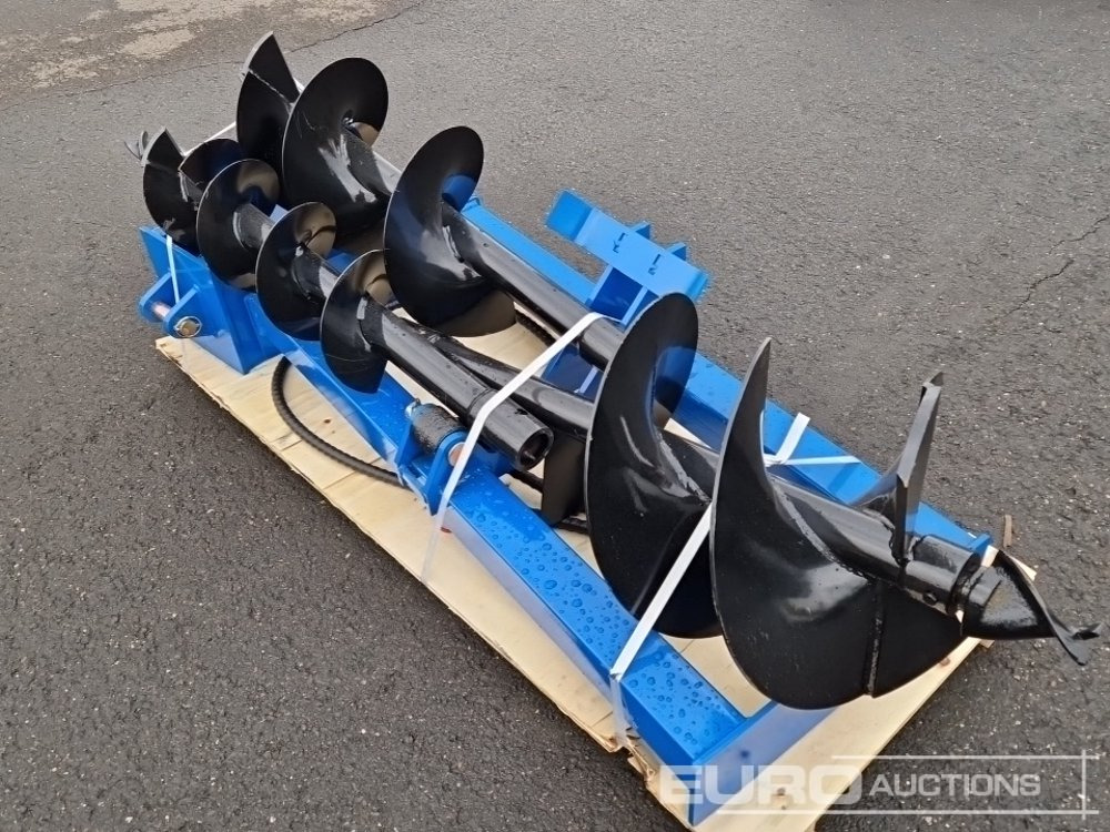 Unused 2025 GIYI Auger & Extra Rod to suit Skidsteer Loader - Anyagmozgató gép: 3 kép. Unused 2025 GIYI Auger & Extra Rod to suit Skidsteer Loader - Anyagmozgató gép: 3 kép.
