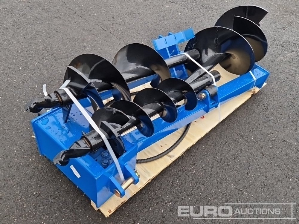 Unused 2025 GIYI Auger & Extra Rod to suit Skidsteer Loader - Anyagmozgató gép: 2 kép. Unused 2025 GIYI Auger & Extra Rod to suit Skidsteer Loader - Anyagmozgató gép: 2 kép.