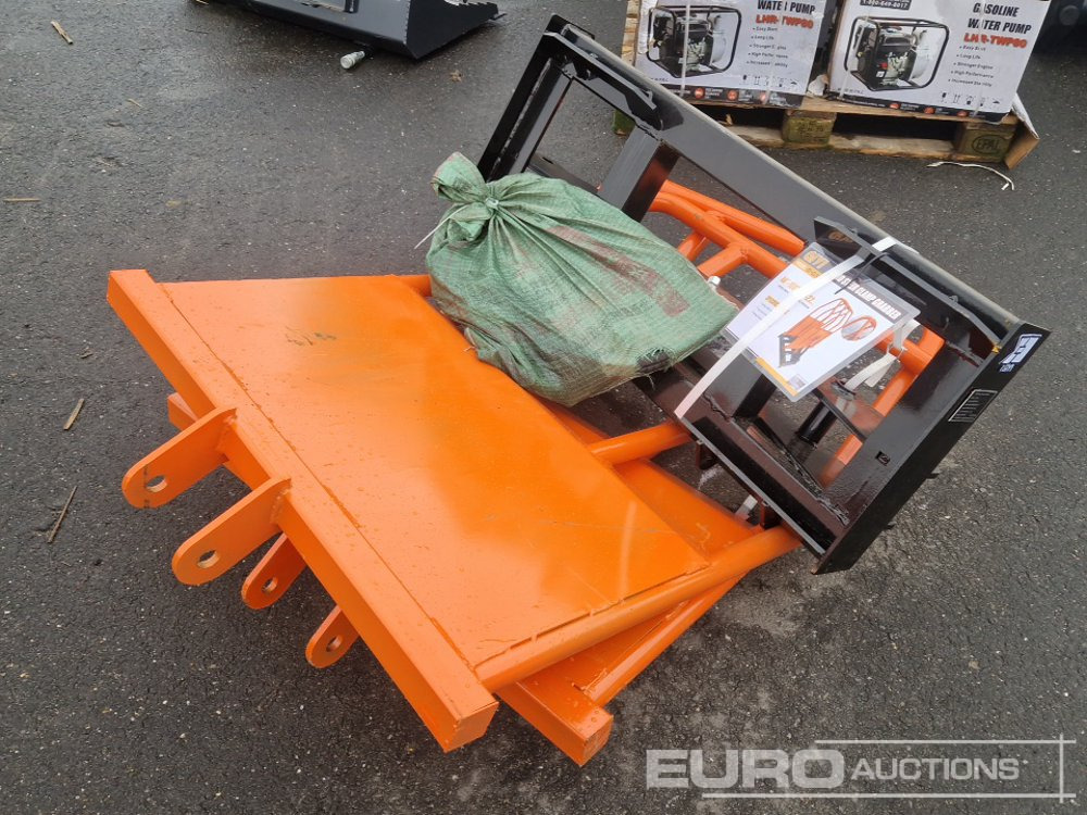Unused 2025 GIYI Clamp Grabber to suit Skidsteer Loader - Anyagmozgató gép: 1 kép. Unused 2025 GIYI Clamp Grabber to suit Skidsteer Loader - Anyagmozgató gép: 1 kép.