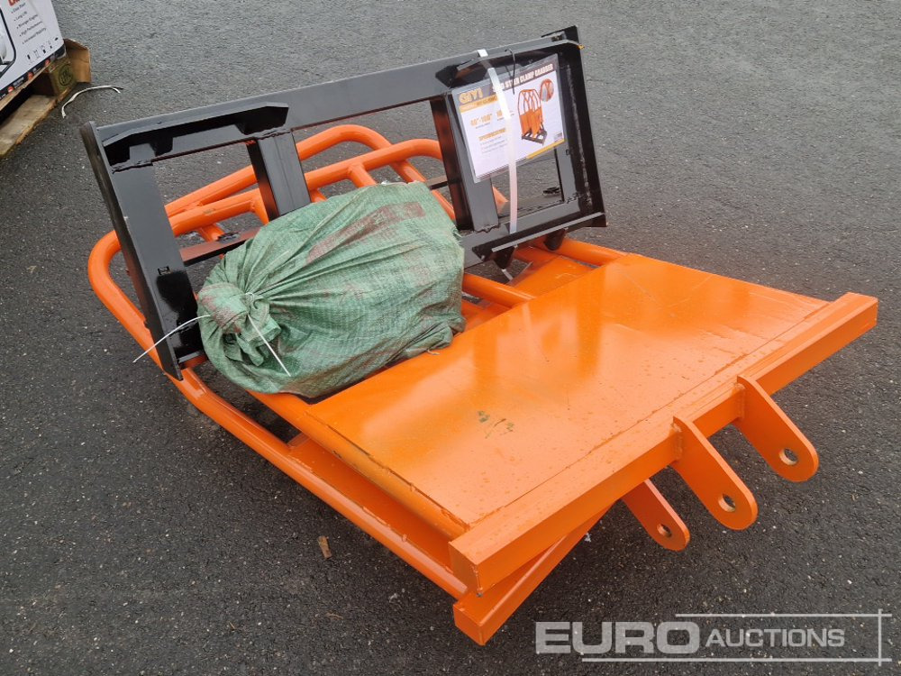 Unused 2025 GIYI Clamp Grabber to suit Skidsteer Loader - Anyagmozgató gép: 4 kép. Unused 2025 GIYI Clamp Grabber to suit Skidsteer Loader - Anyagmozgató gép: 4 kép.