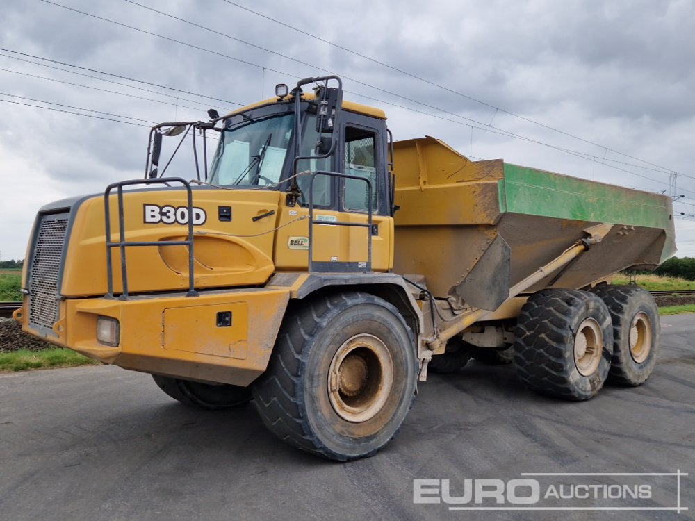 Bell B30D - Csuklós dömper: 1 kép. Bell B30D - Csuklós dömper: 1 kép.
