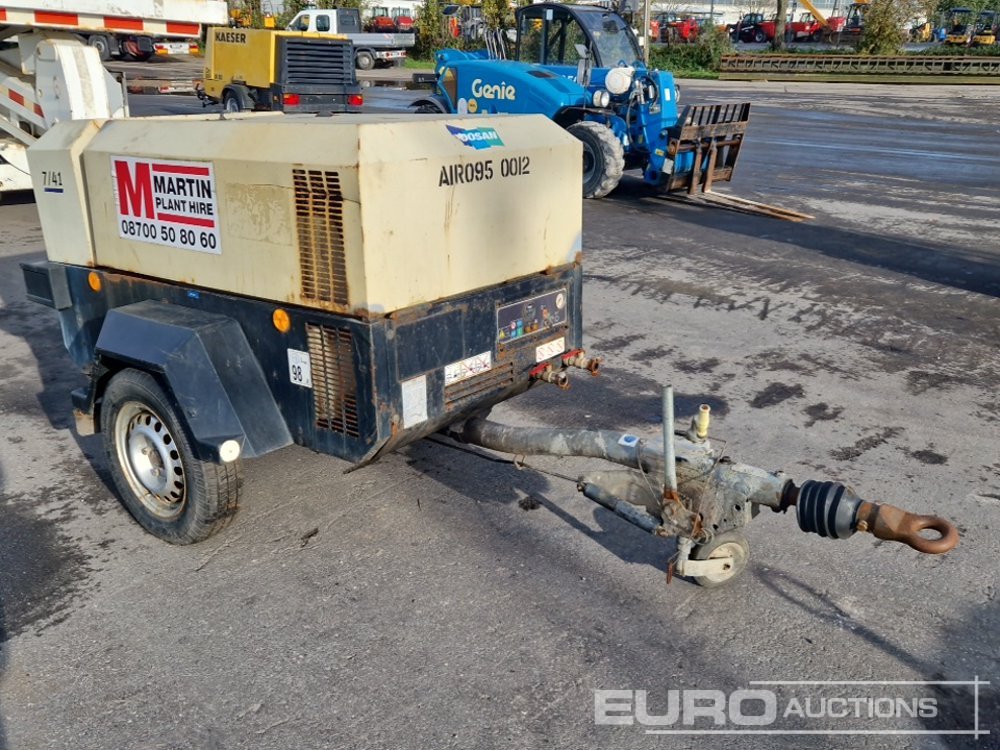 Doosan 7/41 125CFM - Légkompresszor: 4 kép. Doosan 7/41 125CFM - Légkompresszor: 4 kép.