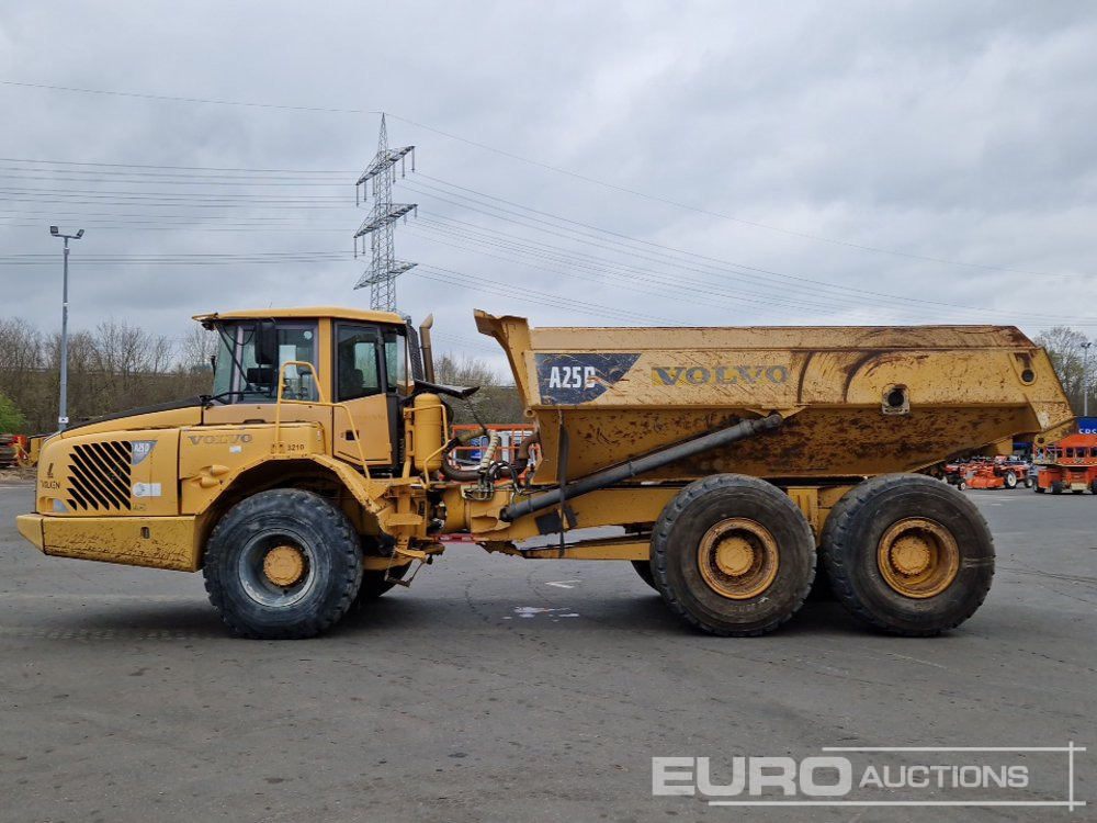 Volvo A25D - Építőipari gépek: 2 kép. Volvo A25D - Építőipari gépek: 2 kép.