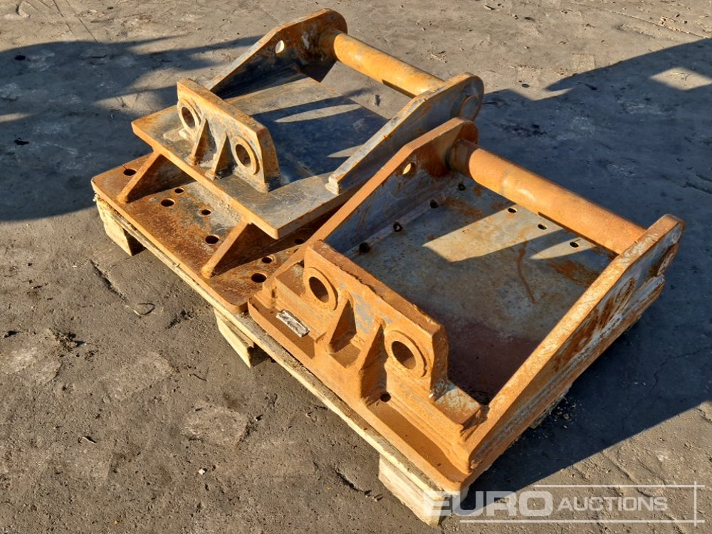 Hammer Grapple Mounting Plates to suit Lehnhoff MS21/MS25 (2 of) - Gyorscsatlakozó: 1 kép. Hammer Grapple Mounting Plates to suit Lehnhoff MS21/MS25 (2 of) - Gyorscsatlakozó: 1 kép.