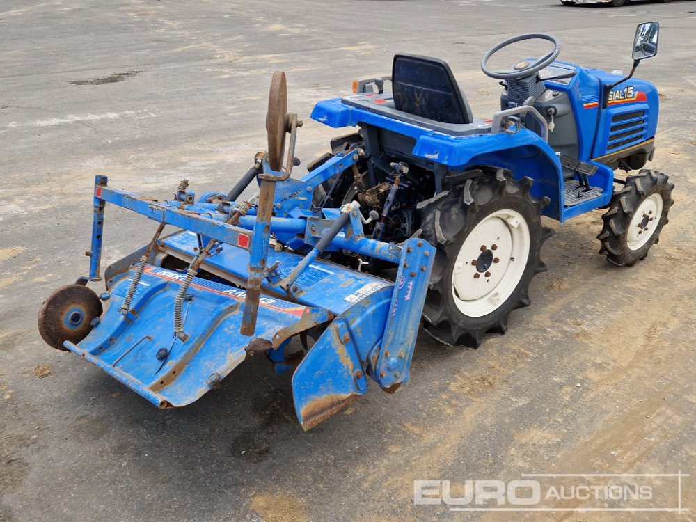 Iseki TF15F - Kistraktor: 4 kép. Iseki TF15F - Kistraktor: 4 kép.