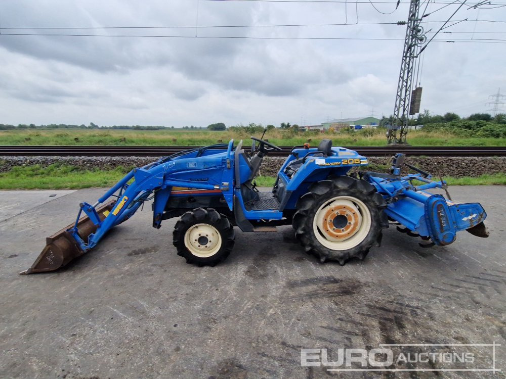 Iseki TU205F - Kistraktor: 2 kép. Iseki TU205F - Kistraktor: 2 kép.