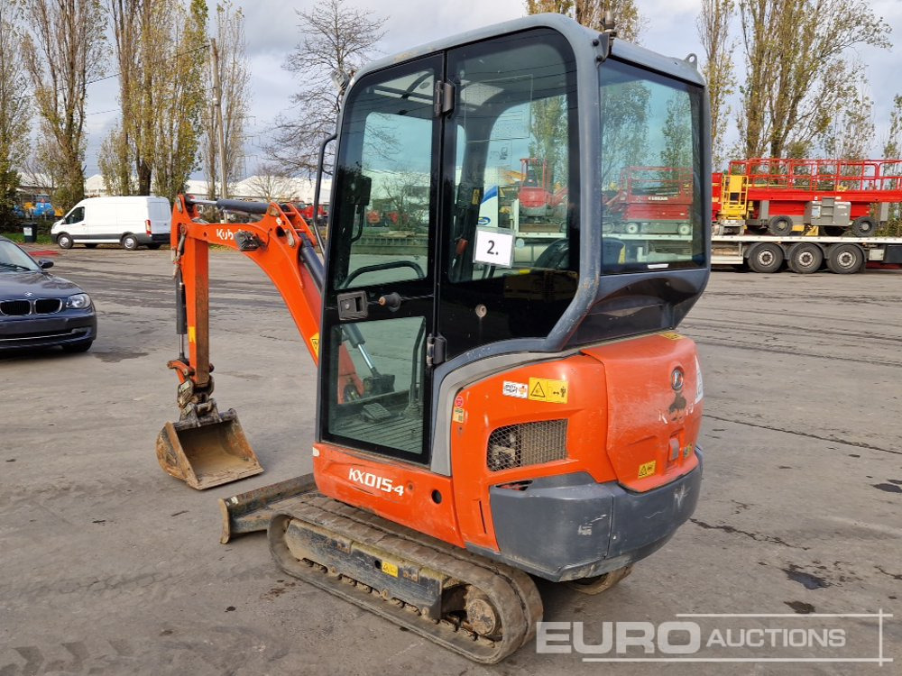 Kubota KX015-4 - Minikotró: 3 kép. Kubota KX015-4 - Minikotró: 3 kép.