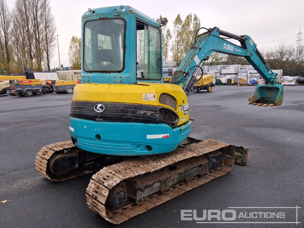 Kubota KX155-3SZ - Minikotró: 4 kép. Kubota KX155-3SZ - Minikotró: 4 kép.
