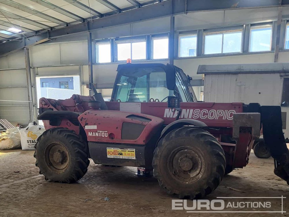 Manitou MT1235 - Teleszkópos rakodó: 3 kép. Manitou MT1235 - Teleszkópos rakodó: 3 kép.
