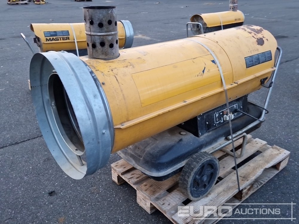 Master BV290E - Építőipari fűtőelem: 1 kép. Master BV290E - Építőipari fűtőelem: 1 kép.