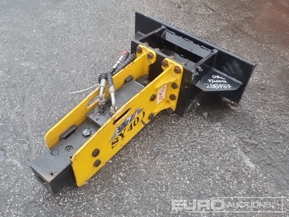 SY400 Hydraulic Breaker - Hidraulikus törőfej: 1 kép. SY400 Hydraulic Breaker - Hidraulikus törőfej: 1 kép.