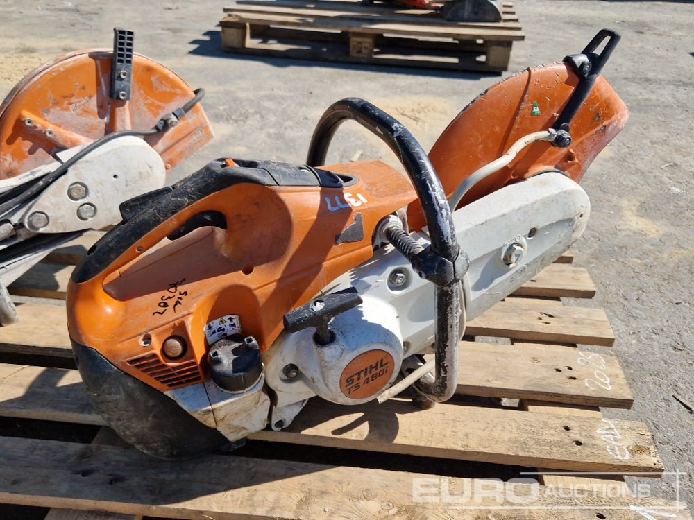 Aszfaltozó gép Stihl TS400, TS480i Handheld Quickcut Concrete Saws (2 of): 7 kép.