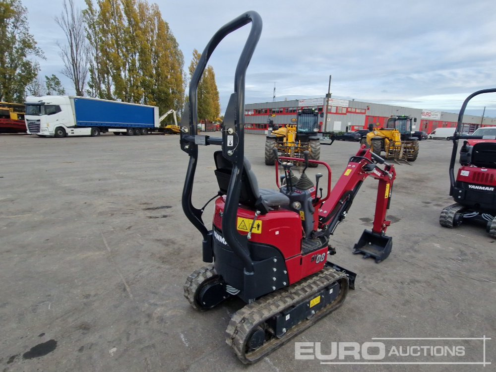 Unused 2024 Yanmar SV08-1C - Minikotró: 5 kép. Unused 2024 Yanmar SV08-1C - Minikotró: 5 kép.