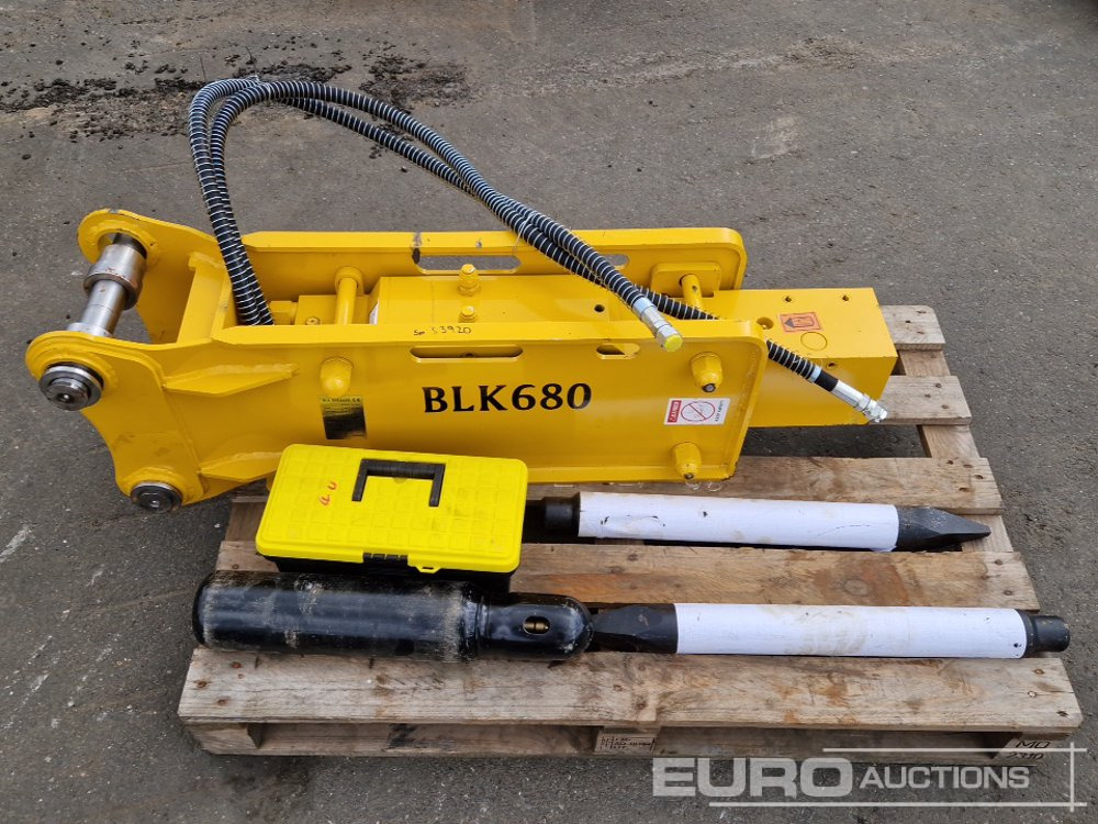 Unused 2025 BLK 680 - Hidraulikus törőfej: 1 kép. Unused 2025 BLK 680 - Hidraulikus törőfej: 1 kép.