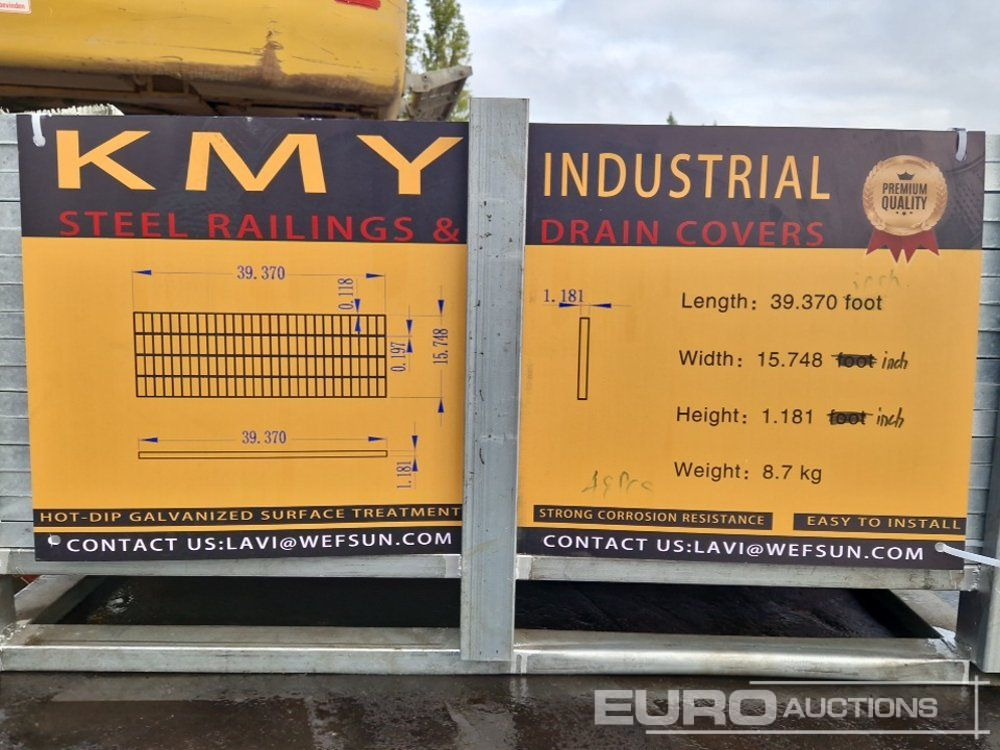 Unused 2025 KMY Industrial 39.37x15.748x1.181" - Építőipari berendezések: 5 kép. Unused 2025 KMY Industrial 39.37x15.748x1.181" - Építőipari berendezések: 5 kép.