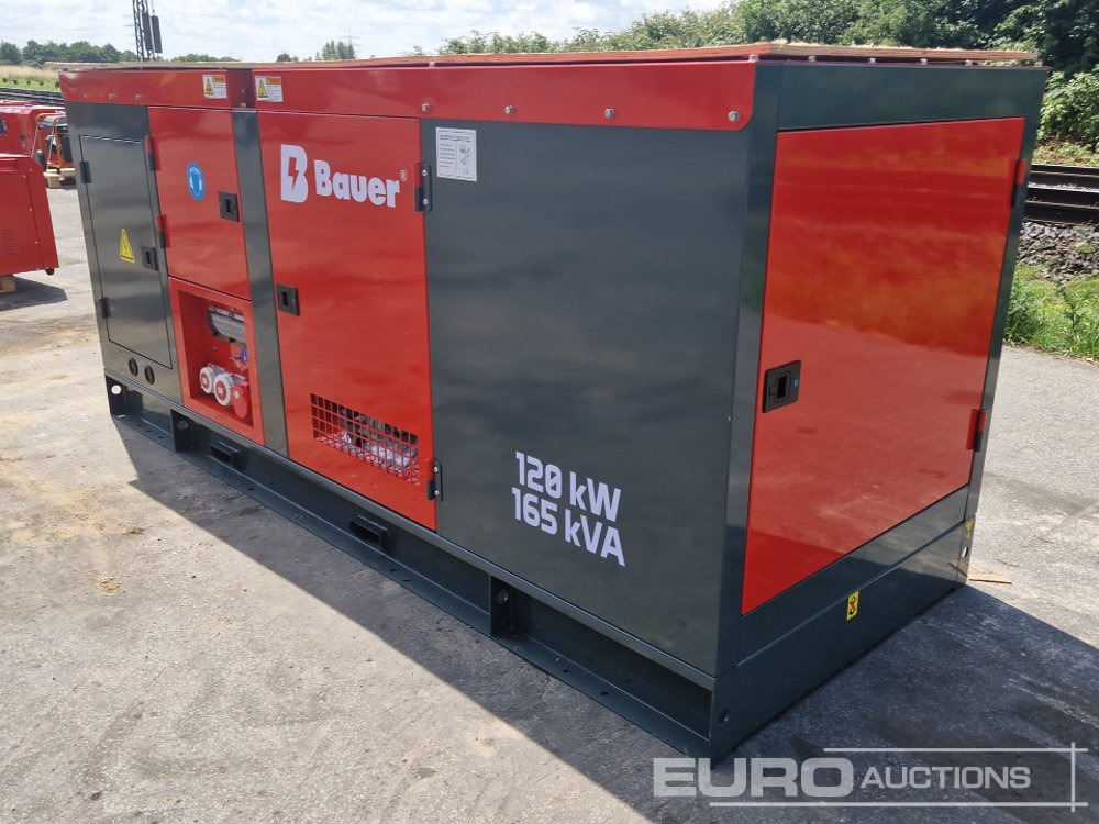 Unused Bauer GFS-120KW - Áramfejlesztő: 3 kép. Unused Bauer GFS-120KW - Áramfejlesztő: 3 kép.