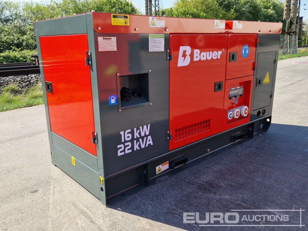 Unused Bauer GFS-16KW - Áramfejlesztő: 4 kép. Unused Bauer GFS-16KW - Áramfejlesztő: 4 kép.