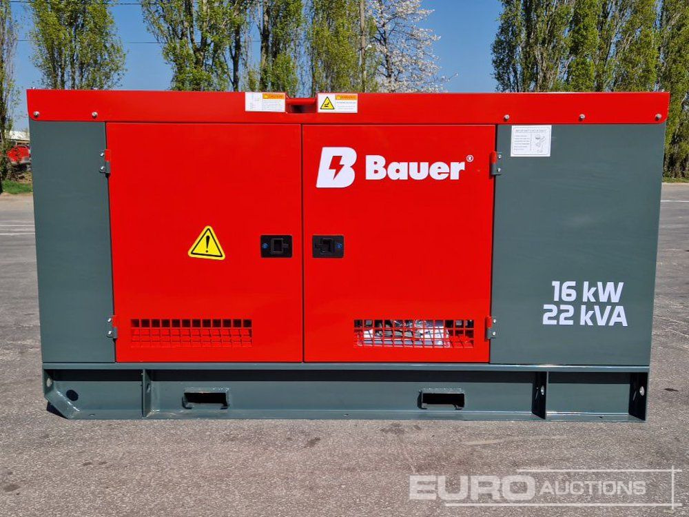 Unused Bauer GFS-16KW - Áramfejlesztő: 2 kép. Unused Bauer GFS-16KW - Áramfejlesztő: 2 kép.