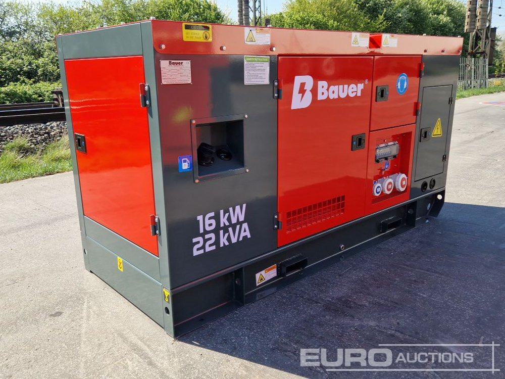 Unused Bauer GFS-16KW - Áramfejlesztő: 4 kép. Unused Bauer GFS-16KW - Áramfejlesztő: 4 kép.