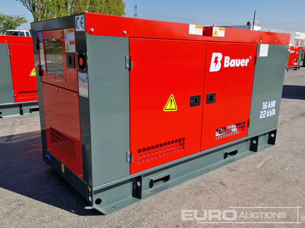 Unused Bauer GFS-16KW - Áramfejlesztő: 1 kép. Unused Bauer GFS-16KW - Áramfejlesztő: 1 kép.