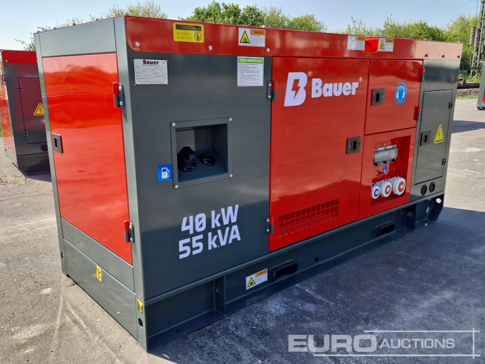 Unused Bauer GFS-40KW - Áramfejlesztő: 4 kép. Unused Bauer GFS-40KW - Áramfejlesztő: 4 kép.