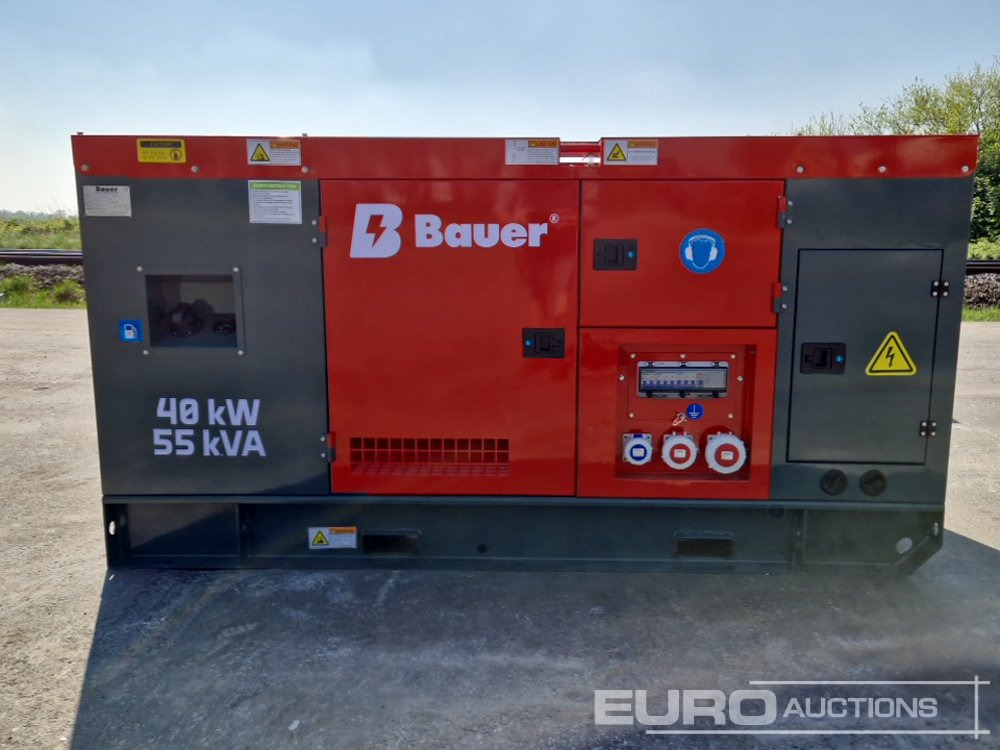 Unused Bauer GFS-40KW - Áramfejlesztő: 5 kép. Unused Bauer GFS-40KW - Áramfejlesztő: 5 kép.