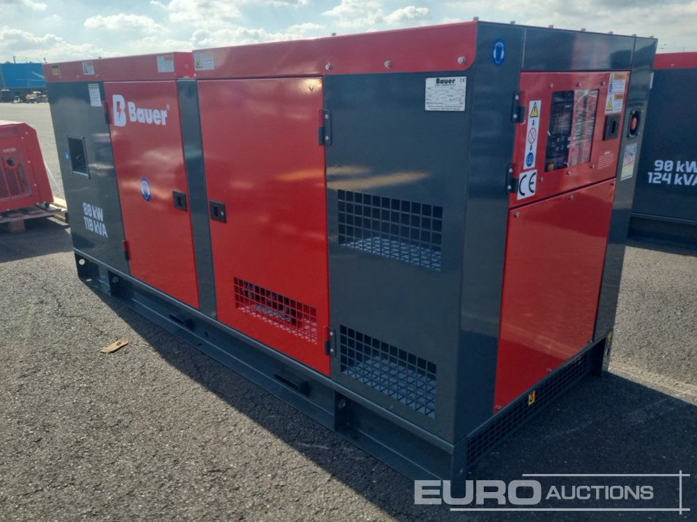 Unused Bauer GFS-80KW - Áramfejlesztő: 3 kép. Unused Bauer GFS-80KW - Áramfejlesztő: 3 kép.