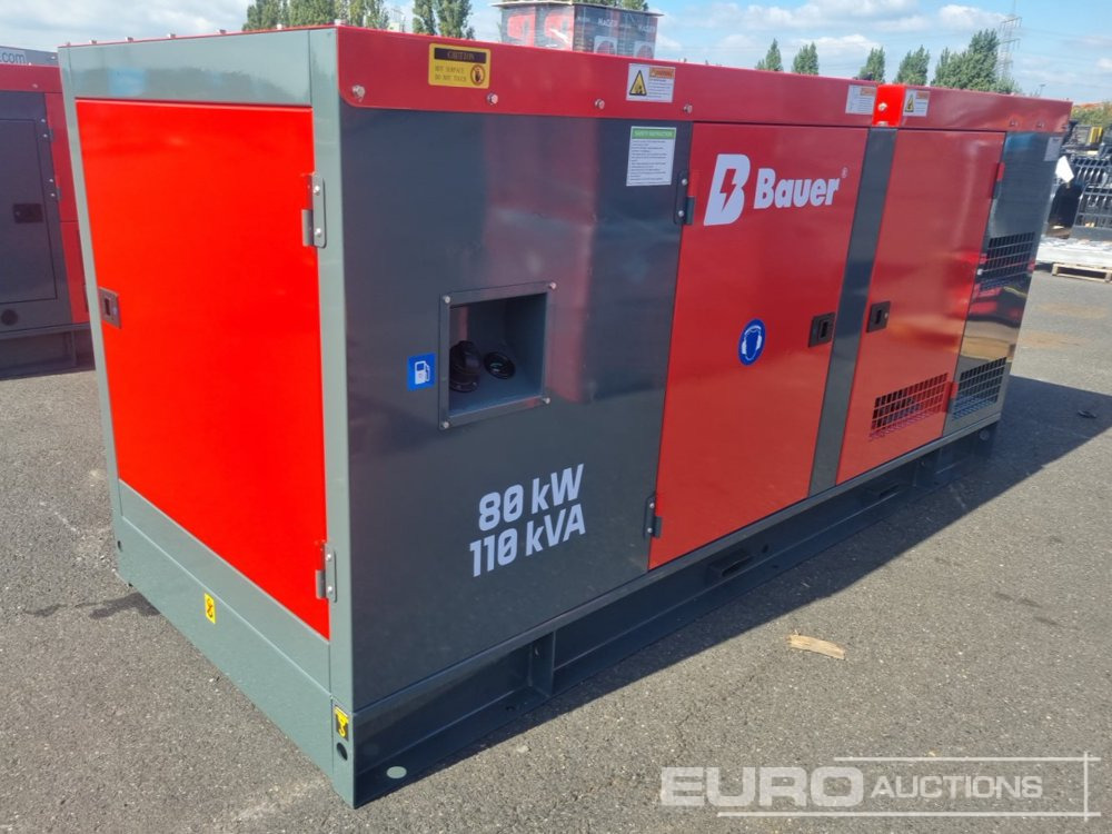 Unused Bauer GFS-80KW - Áramfejlesztő: 1 kép. Unused Bauer GFS-80KW - Áramfejlesztő: 1 kép.
