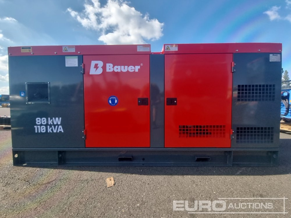 Unused Bauer GFS-80KW - Áramfejlesztő: 2 kép. Unused Bauer GFS-80KW - Áramfejlesztő: 2 kép.