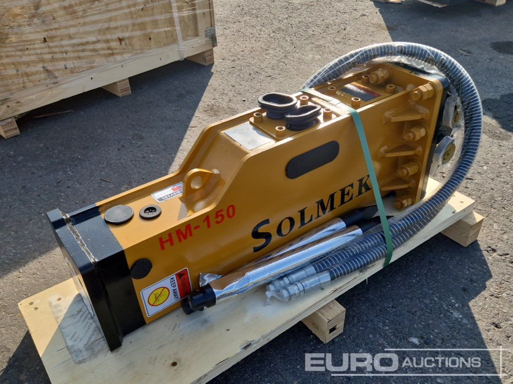 Unused Solmek HM-150 - Hidraulikus törőfej: 1 kép. Unused Solmek HM-150 - Hidraulikus törőfej: 1 kép.
