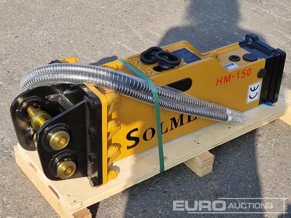 Unused Solmek HM-150 - Hidraulikus törőfej: 4 kép. Unused Solmek HM-150 - Hidraulikus törőfej: 4 kép.
