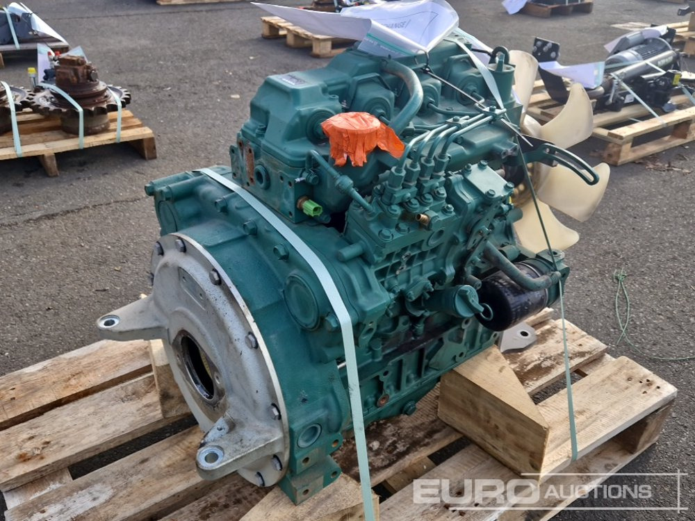 Volvo D2.6A 4 Cylinder Diesel Engine to suit Volvo EC50D - Motor: 1 kép. Volvo D2.6A 4 Cylinder Diesel Engine to suit Volvo EC50D - Motor: 1 kép.