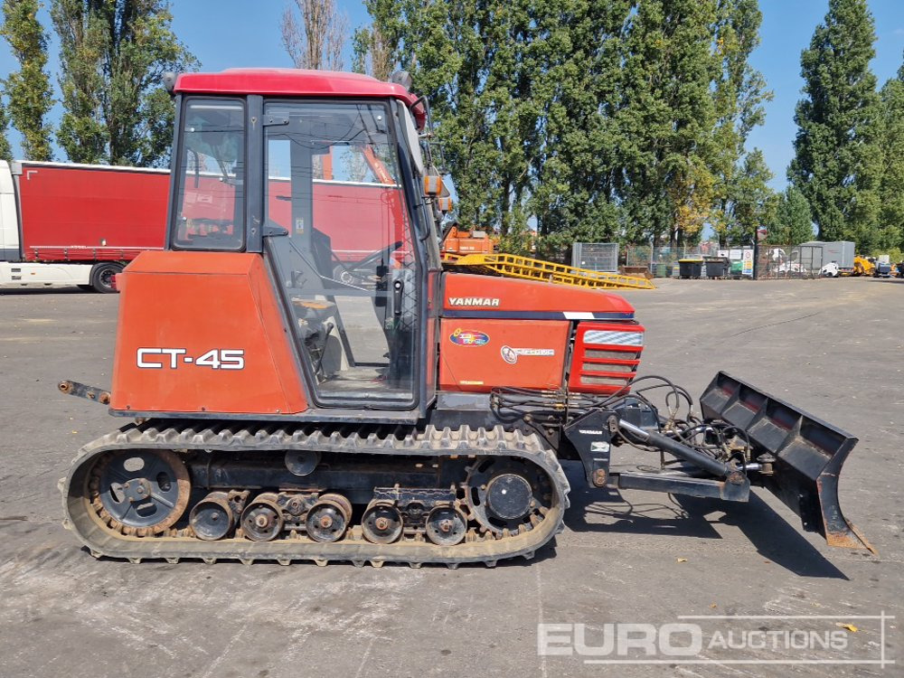 Yanmar CT-45 - Traktor: 5 kép. Yanmar CT-45 - Traktor: 5 kép.