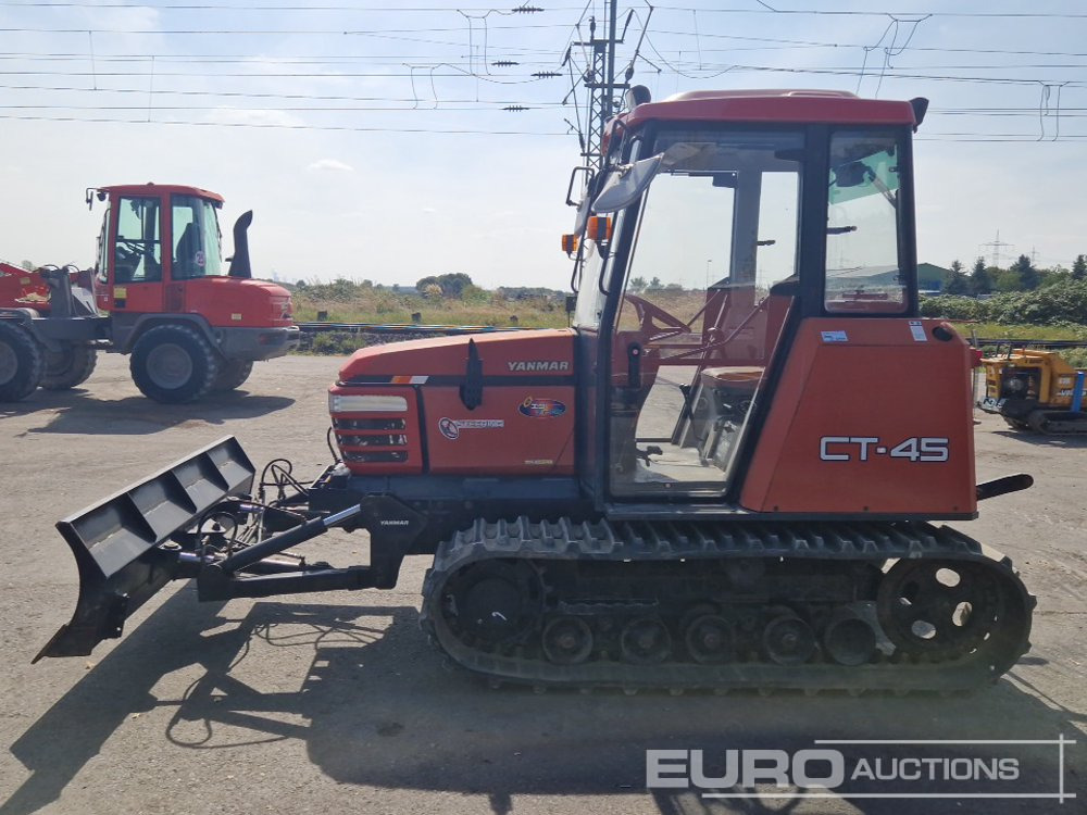 Yanmar CT-45 - Traktor: 2 kép. Yanmar CT-45 - Traktor: 2 kép.