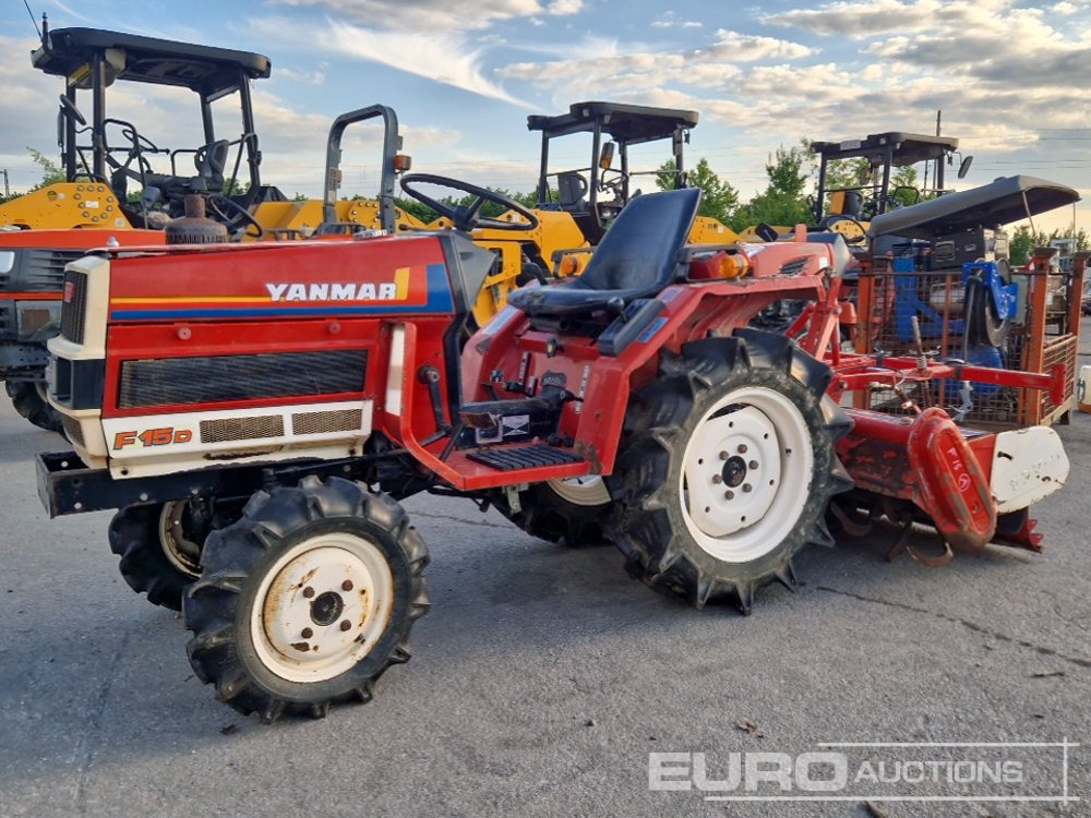 Yanmar F15D - Kistraktor: 1 kép. Yanmar F15D - Kistraktor: 1 kép.