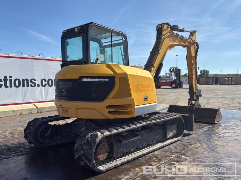 2014 JCB 85-Z1 - Minikotró: 5 kép. 2014 JCB 85-Z1 - Minikotró: 5 kép.